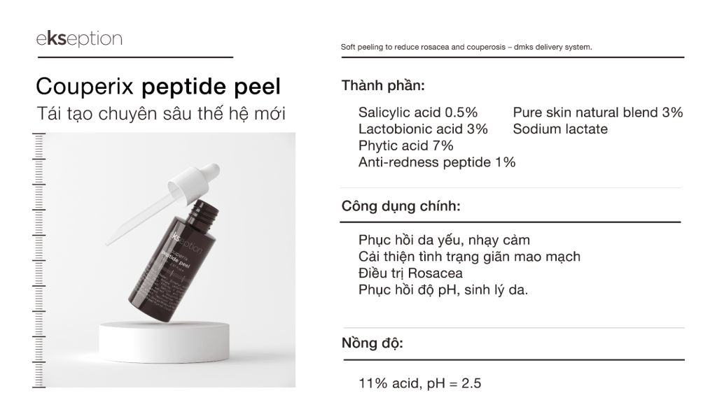 thông tin couperix peptide peel