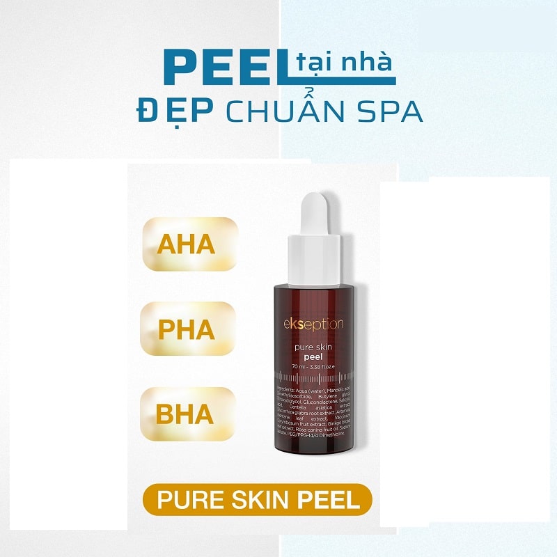 Công dụng thần kỳ của Peel Pure Skin đối với da mụn