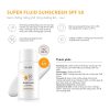 công dụng kem chống nắng Superfluid Sunscreen spf 50+