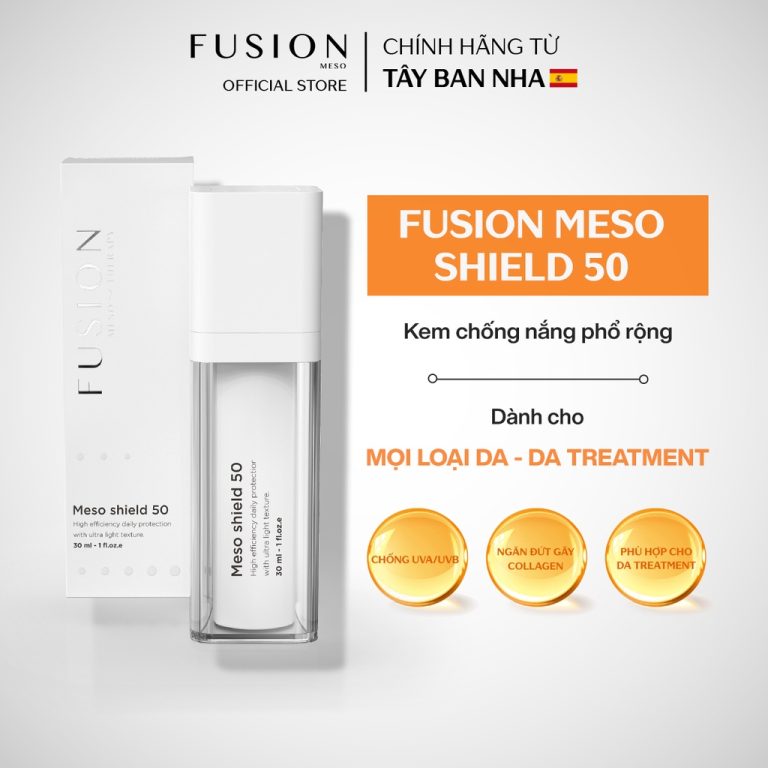 kem chống nắng fusion meso shield
