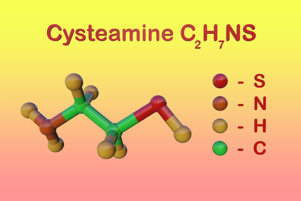 công thức phân tử cysteamine