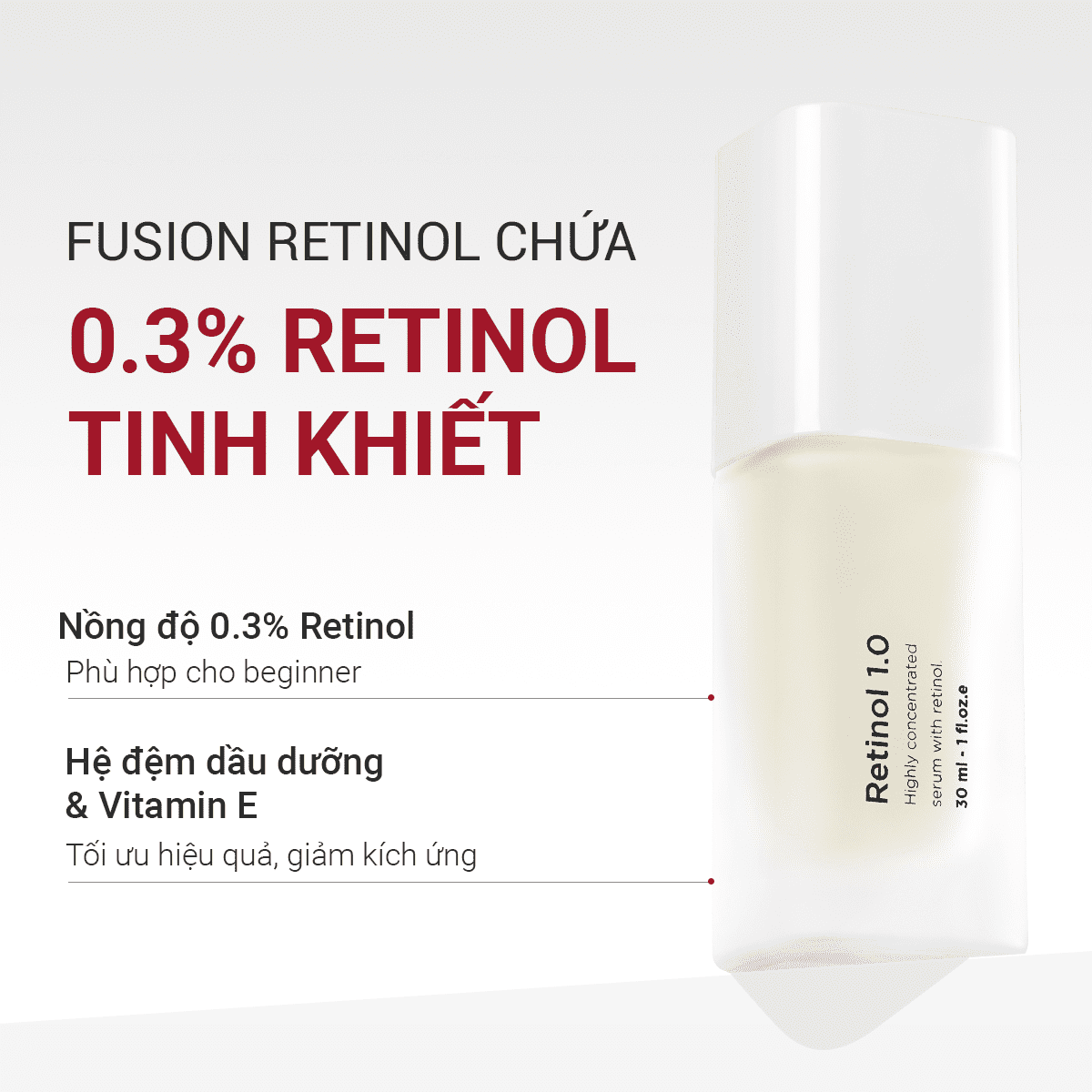 Fusion Retinol phiên bản nâng cấp 0.3%