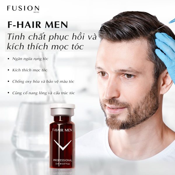 f-hair men điều trị và phục hồi rụng tóc