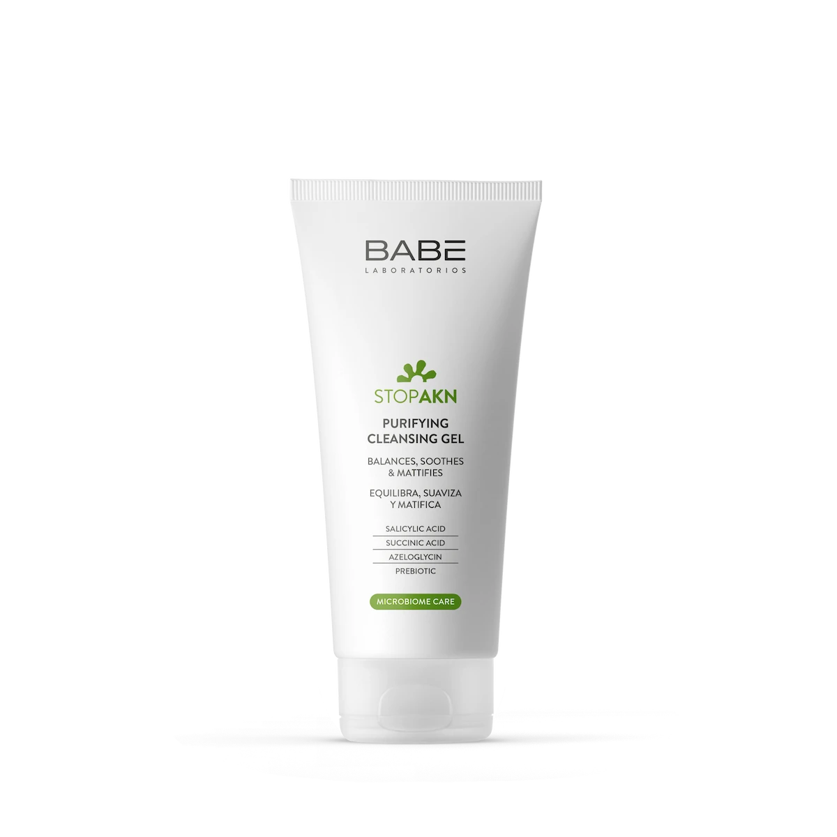 Sữa rửa mặt BABE Stop AKN Purifying Cleansing Gel cho da dầu mụn