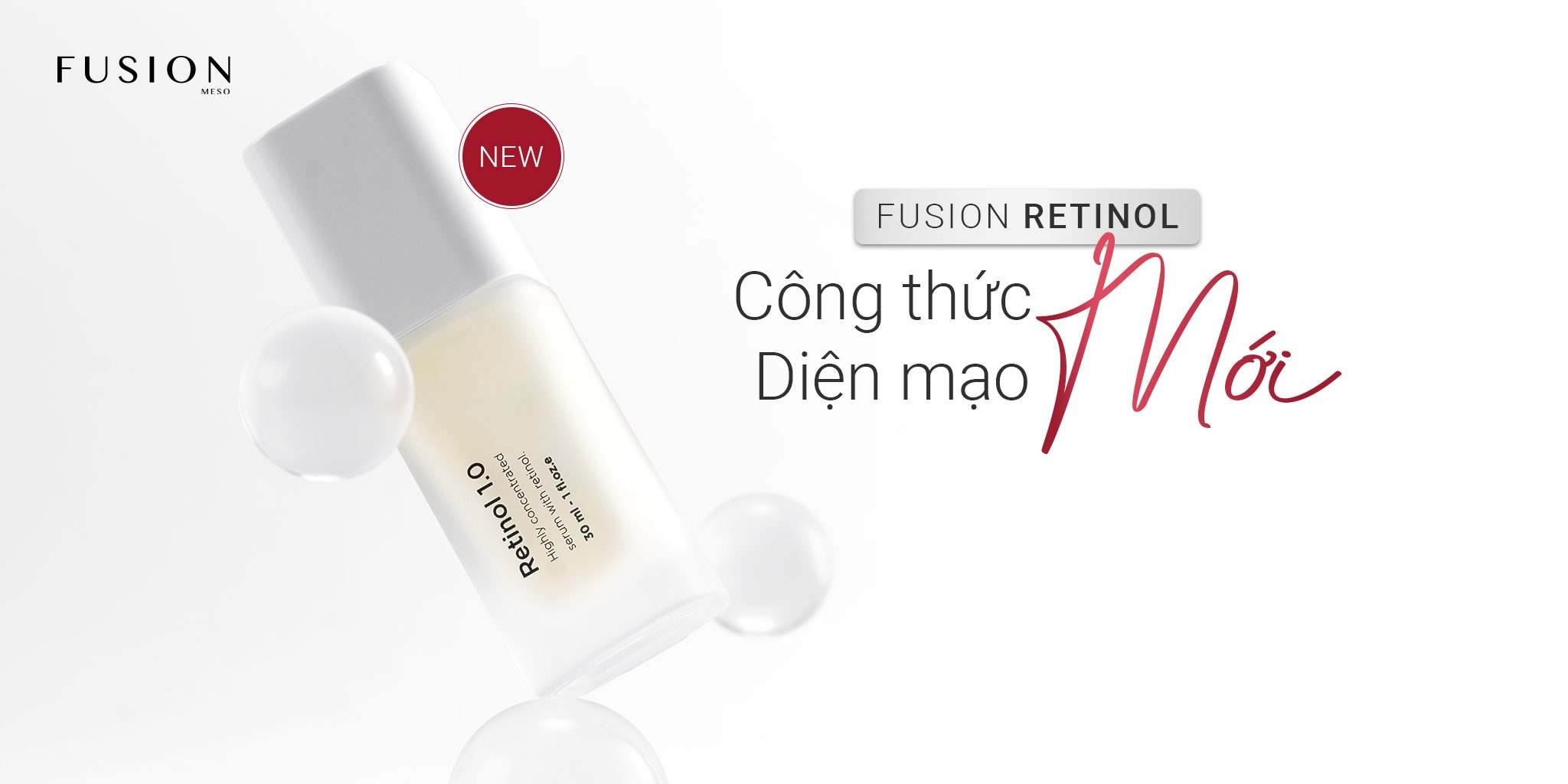 fusion retinol 0.3% phiên bản mới